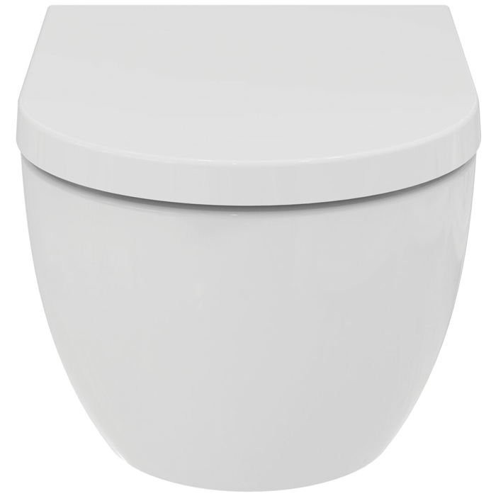 Ideal Standard Blend Curve Унитаз подвесной 54х36см., безободковый с технологией смыва RimLS+®, цвет: Euro White Ideal Plus