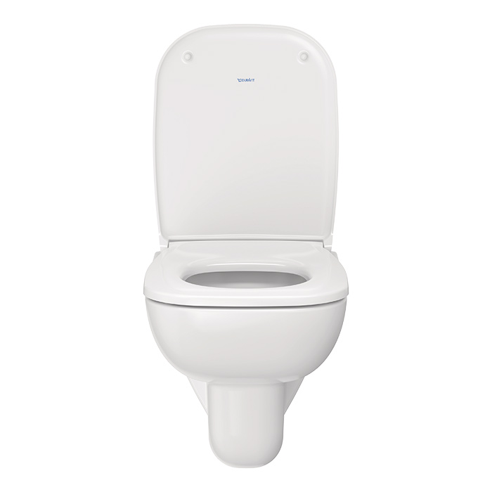 Duravit D-Code Комплект: подвесной унитаз Rimless 257009 35.5x54.5 см.+ сиденье с автоматическим закрыванием 006739, цвет: белый
