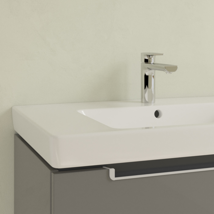 Villeroy&Boch Subway 2.0 Раковина 80x47 см, 1 отв., с переливом, с антигрязевым покрытием CeramicPlus, цвет: белый