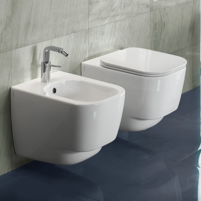 Hatria Fusion 48 Унитаз подвесной, 35х48см., цвет: белый