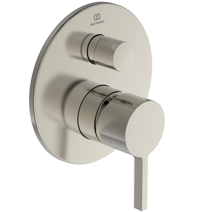Ideal Standard Joy Смеситель для ванны, встраиваемый, цвет: PVD Silver Storm (Серебряный Шторм)