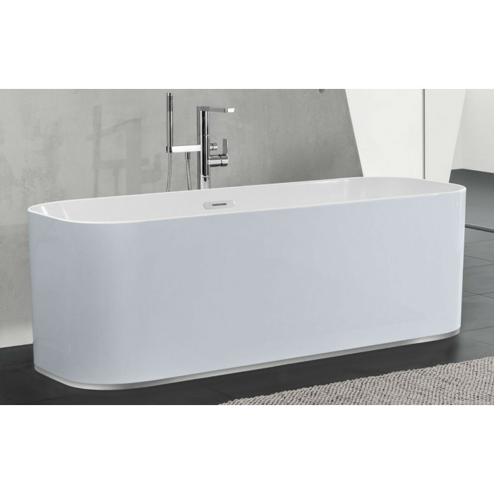 Villeroy&Boch Finion Ванна 170х70х62см., отдельностоящая, Quaryl®, цвет: альпийский белый/хром