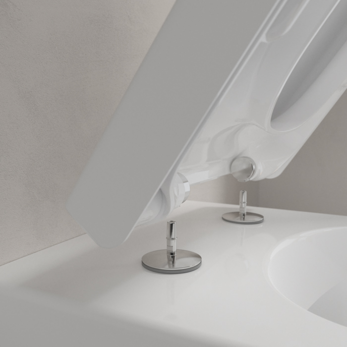 Villeroy&Boch Subway 2.0 Унитаз подвесной 37x56 см, безободковый, с антигрязевым покрытием CeramicPlus, цвет: белый