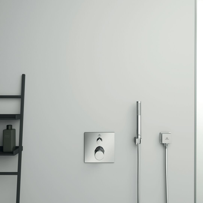 Ideal Standard Ceratherm C100 Смеситель для душа, встраиваемый, термостатический, для монтажа с комплектом EASY-BOX A1000NU, цвет: хром