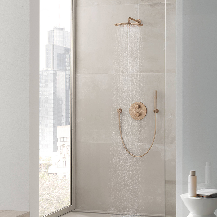Grohe Rainshower Cosmopolitan Верхний душ 31см., настенный, цвет: warm sunset