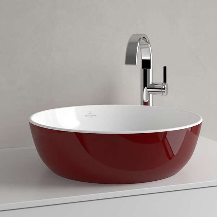Villeroy&Boch Artis Раковина 43x43x13см., накладная, цвет: Sage Green