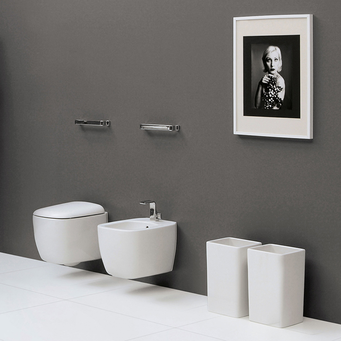 Flaminia Mono Унитаз подвесной 52x35xh32см, цвет: белый глянцевый