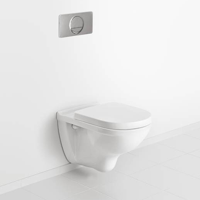 Villeroy&Boch O.novo Сиденье, с крышкой для унитаза, цвет: альпийский белый