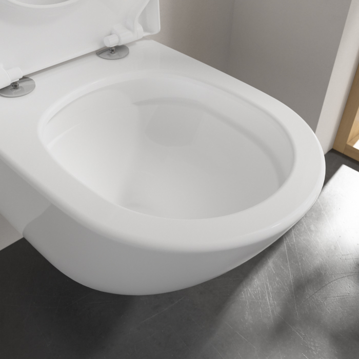 Villeroy&Boch Subway 3.0 Унитаз 37х56х36см., подвесной, TwistFlush, цвет: альпийский белый