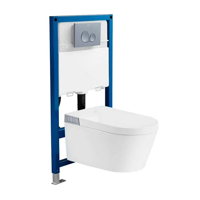 Arrow Pollux Light Система инсталляции для Smart унитаза AKH1051SEH, цвет: синий
