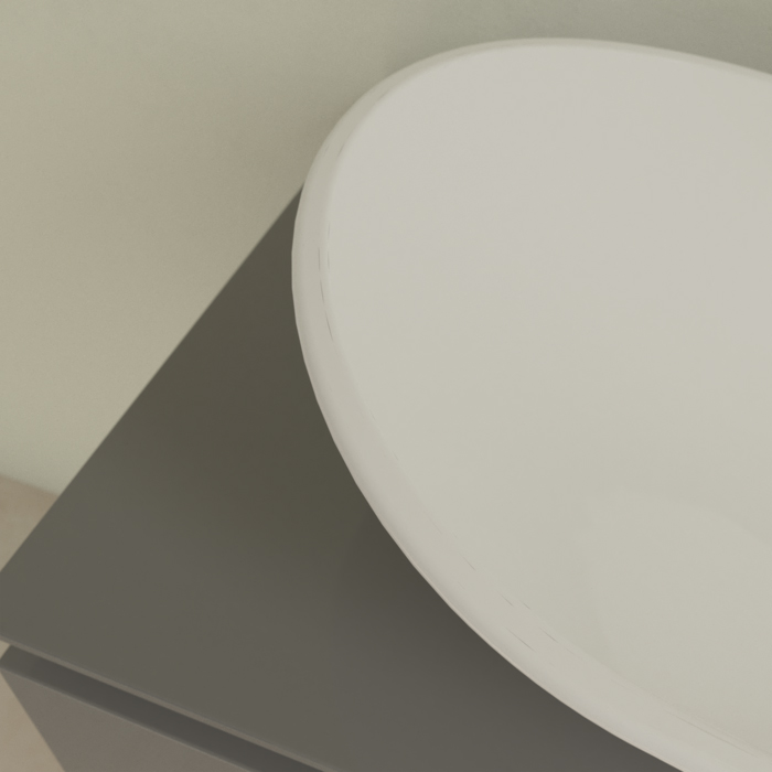Villeroy&Boch My Nature Раковина 81х41 см, без отв., без перелива, с антигрязевым покрытием CeramicPlus, цвет: белый