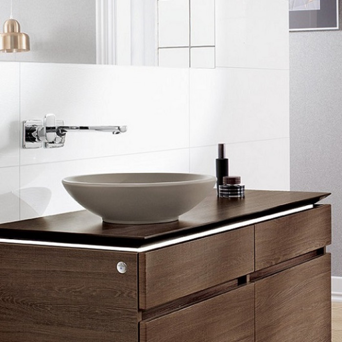 Villeroy&Boch Loop Friends Раковина 48 см, без отв., без перелива, с антигрязевым покрытием CeramicPlus, цвет: белый