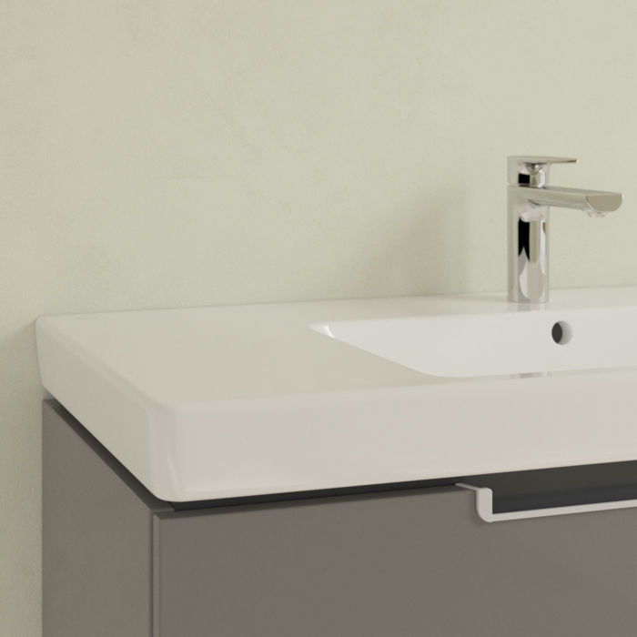 Villeroy&Boch Subway 2.0 Раковина 100х47 см, 1 отв., с антигрязевым покрытием CeramicPlus, цвет: белый