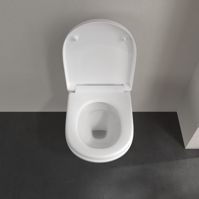 Villeroy&Boch O.novo Унитаз подвесной 36x56 см, с вертикальным смывом, цвет: белый