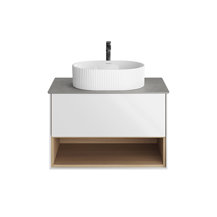 Kerama Marazzi Plaza Modern Тумба 80x48см., подвесная, 1 ящик, цвет: белый