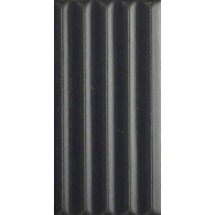 41zero42 Wigwag Керамическая плитка 7.5х15см., настенная, цвет: Black