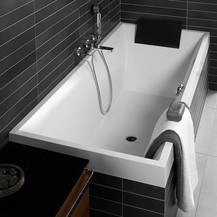 Villeroy&Boch Squaro Ванна встраиваем 170х75х50см., цвет: белый