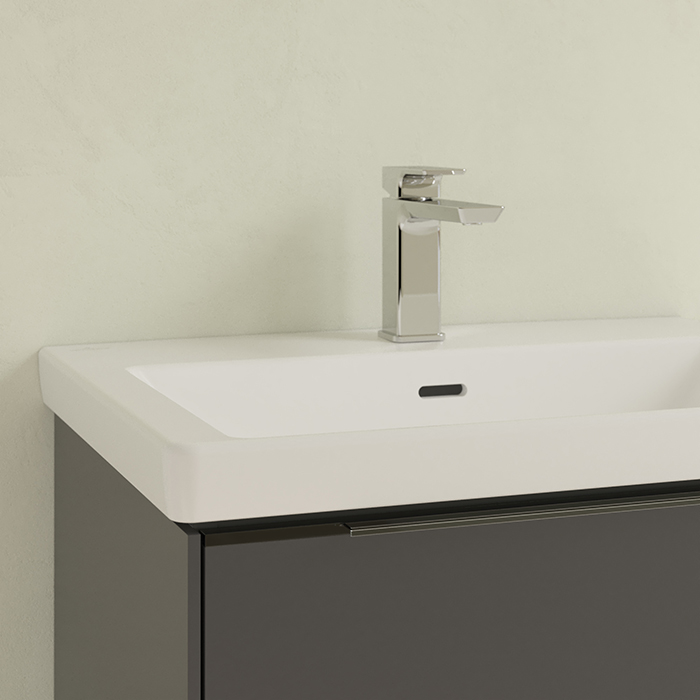 Villeroy&Boch Subway 3.0 Раковина 60х47х16.5см., без отв., подвесная, с антигрязевым покрытием CeramicPlus, без перелива, цвет: альпийский белый