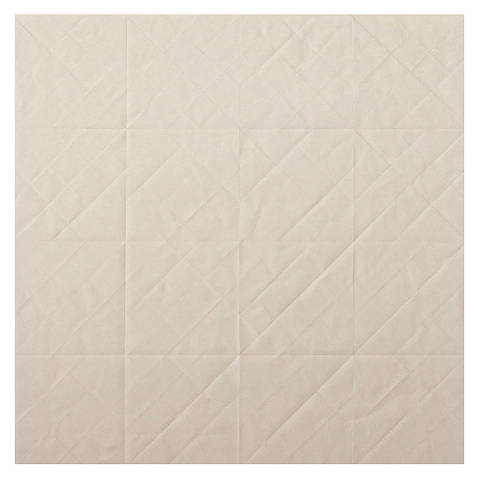 Mutina Folded Керамогранит 60x60см, универсальный, неглазурованный, цвет: белый