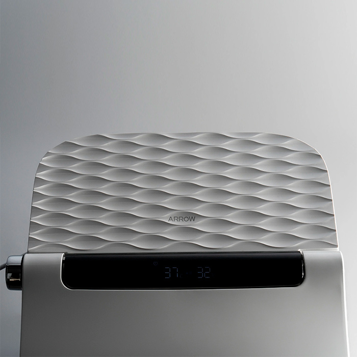 Arrow Pollux Унитаз Smart 40x68см, с функцией биде, напольный, безободковый, цвет: белый