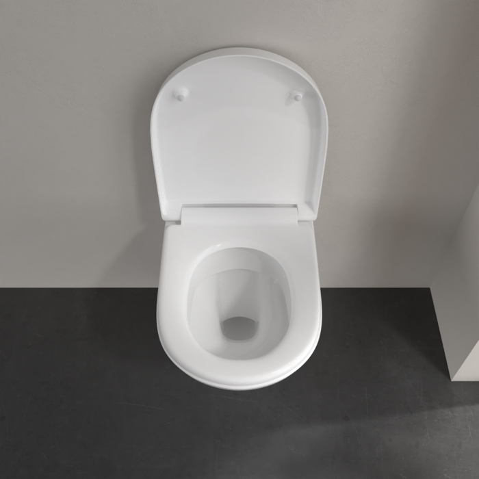 Villeroy&Boch O.novo Унитаз подвесной 36x49 см, с вертикальным смывом, цвет: белый
