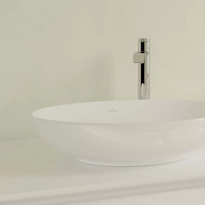 Villeroy&Boch Loop & Friends Раковина 56x38см., накладная, без отв., цвет: альпийский белый