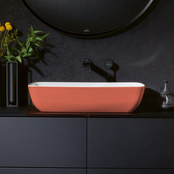 Villeroy&Boch Artis Раковина 58x38.5x13см., накладная, цвет: Rust