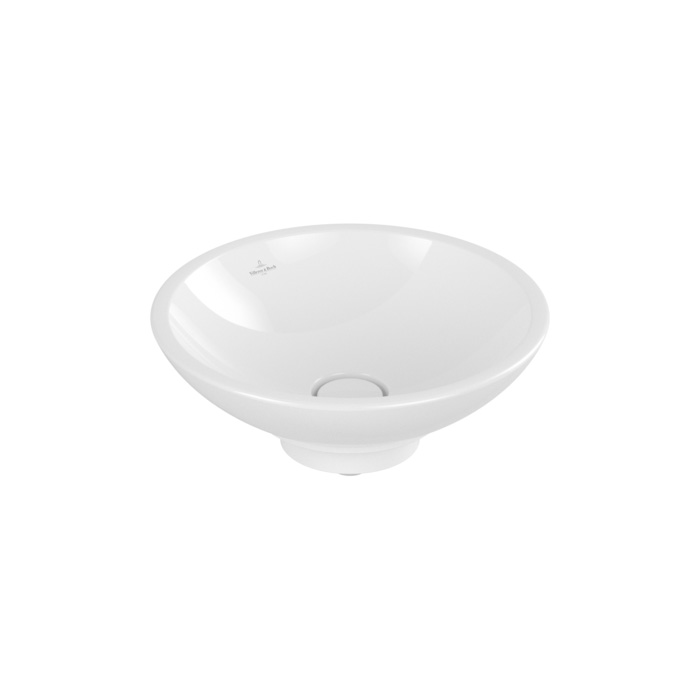 Villeroy&Boch Loop Friends Раковина 43 см, без отв., без перелива, с антигрязевым покрытием CeramicPlus, цвет: белый