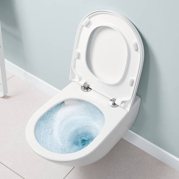 Villeroy&Boch Subway 3.0 Унитаз 37х56х36см., подвесной, TwistFlush, с антигрязевым покрытием CeramicPlus, цвет: альпийский белый