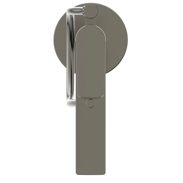 Ideal Standard La Dolce Vita Смеситель для ванны, напольный, с ручным душем, цвет: PVD Silver Storm (Серебряный Шторм)