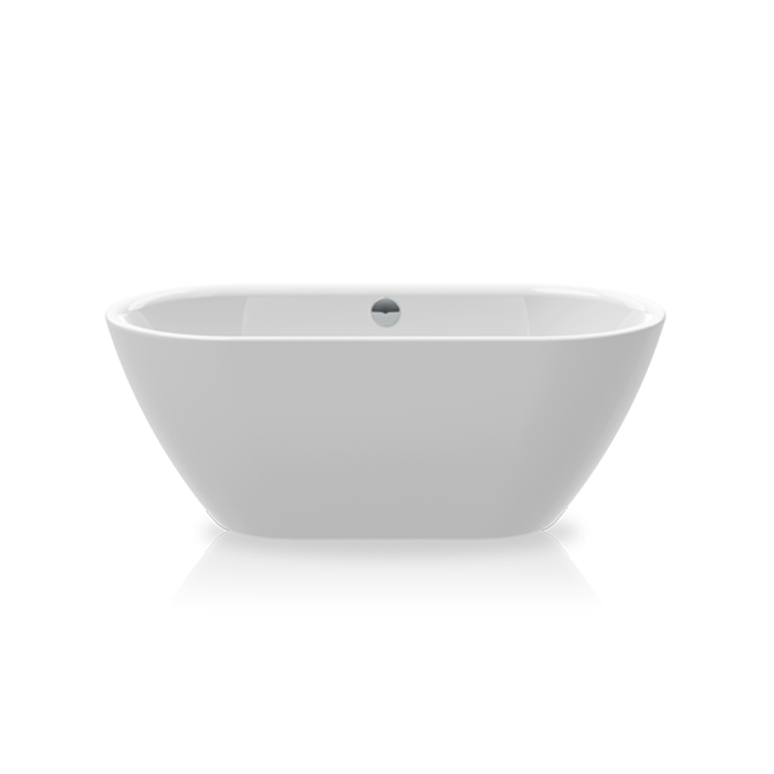 Knief Form XS Ванна отдельностоящая 155x75x60см., без слива-перелива, цвет: белый матовый