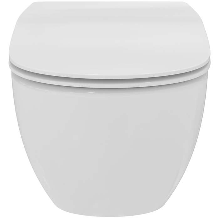 Ideal Standard Idealmood Унитаз подвесной 53.5х36.5см., , AquaBlade® ,с сиденьем и крышкой, цвет: белый