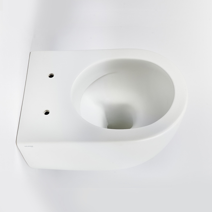 Galassia Dream Унитаз подвесной 56x36см., безободковый RIM, цвет: белый матовый