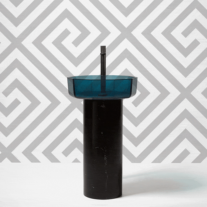 Antonio Lupi Opale Раковина 50х70 см, напольная, на пьедестале ...