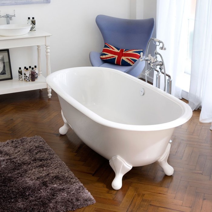 Victoria + Albert Radford Ванна 190.2х91х65см., цвет: белый