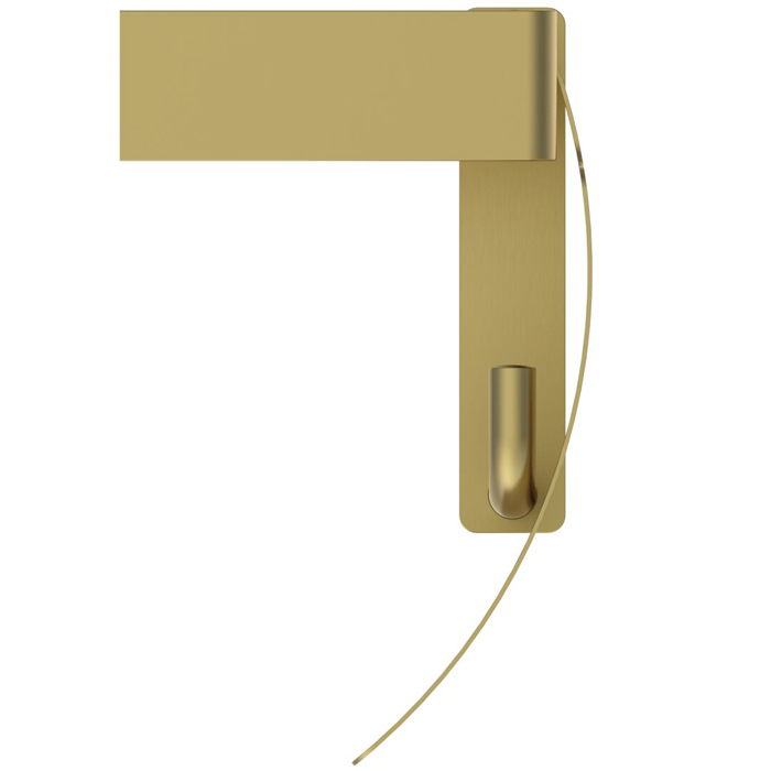 Ideal Standard Conca Держатель для туалетной бумаги., с крышкой, цвет: PVD Brushed Gold