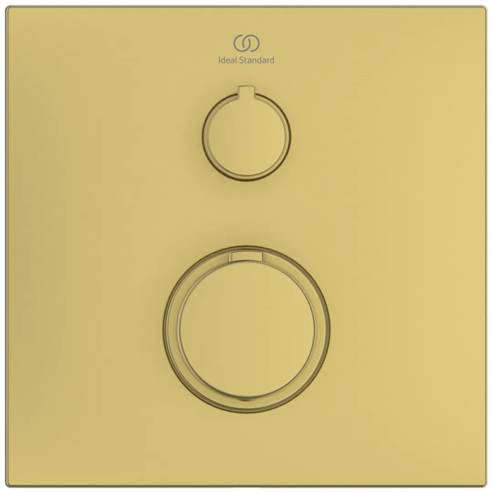Ideal Standard Ceratherm C100 Смеситель для душа, встраиваемый, термостатический, цвет: PVD Brushed Gold (Шлифованное Золото)