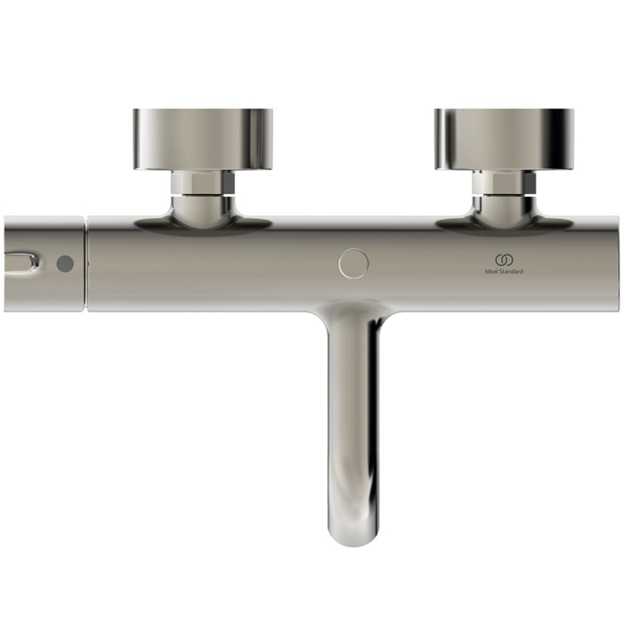 Ideal Standard Joy Смеситель для ванны, настенный, цвет: PVD Silver Storm (Серебряный Шторм)
