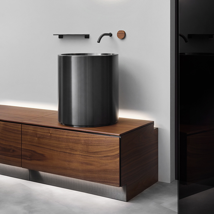 CEA Design DUET Полочка 30см, подвесная, цвет: нержавеющая сталь
