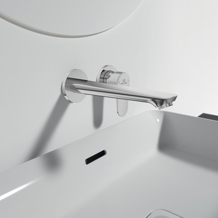 Ideal Standard Cerafine O Смеситель для раковины, встраиваемый, излив: 22.4см., цвет: хром