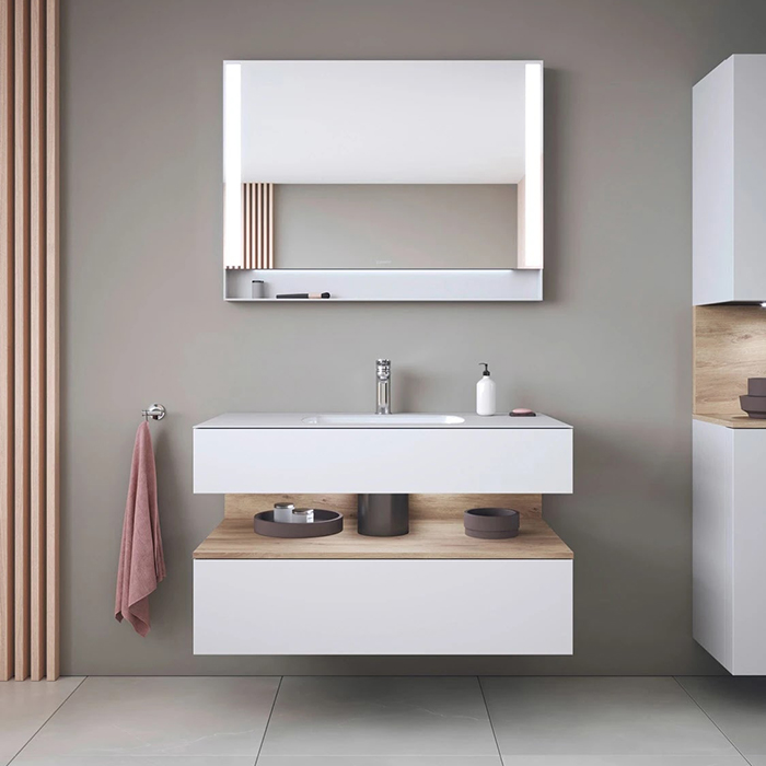 Duravit Qatego Раковина 48x37x15 см, встраиваемая снизу, без отв., цвет: белый