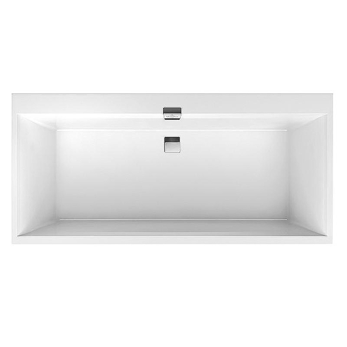 Villeroy&Boch Squaro Слив-перелив для ванны, цвет: хром