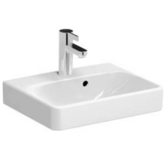 Geberit Smyle Square Раковина 45x36см., подвесная, 1 отв., цвет: белый