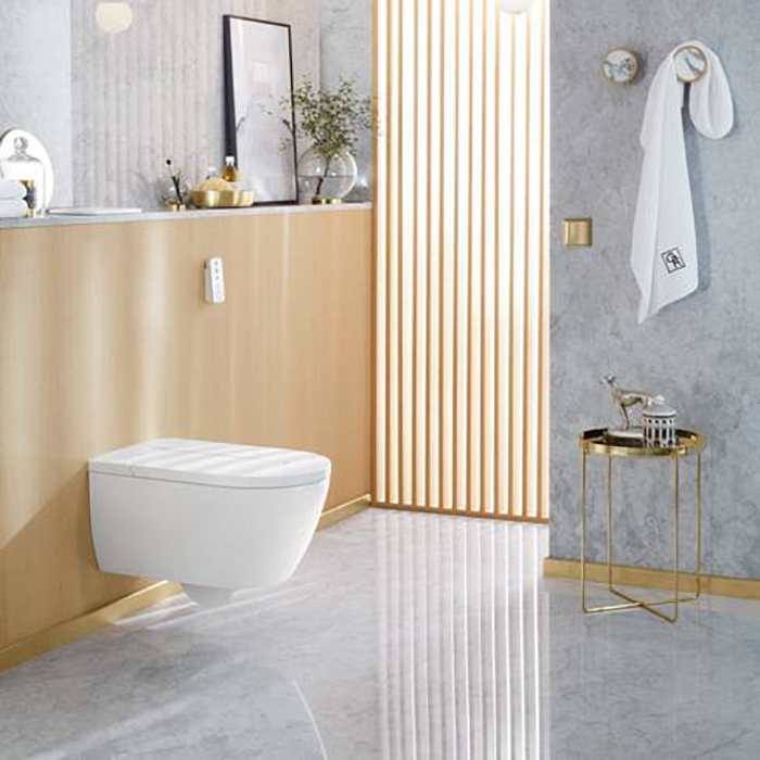 Villeroy&Boch ViClean-I 100 Унитаз-биде подвесной 38.5x59.5 см, безободковый, с антигрязевым покрытием CeramicPlus, цвет: белый