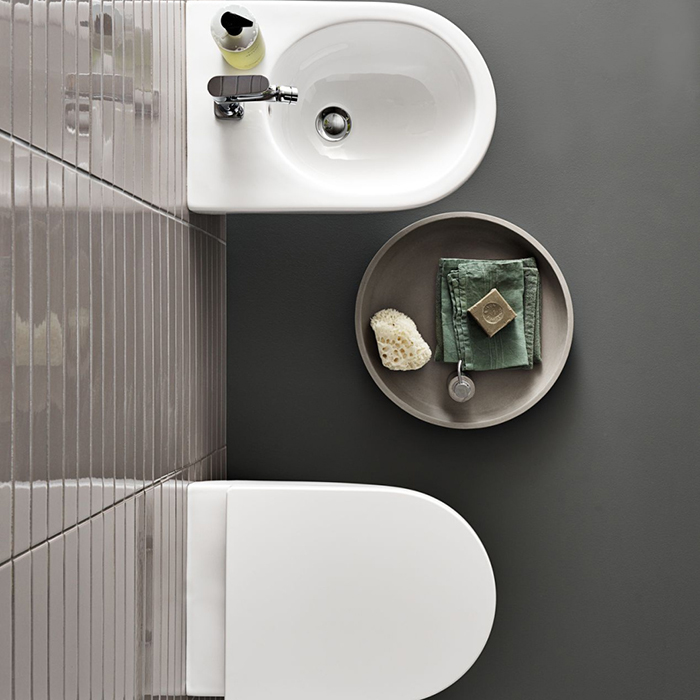 Geberit Acanto Унитаз 35х41см., подвесной, безободковый, цвет: белый