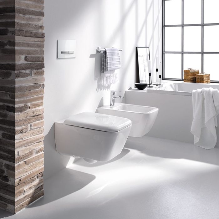 Geberit iCon Биде подвесное 35х54см., 1 отв., цвет: белый