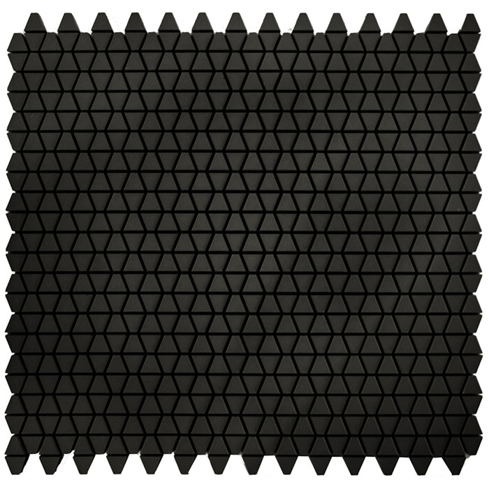 Sergio Savino Clessidra Микромозаика 30x28см, настенная, цвет: Nero Africa