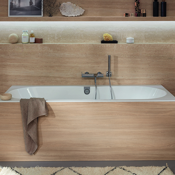 Villeroy&Boch Oberon 2.0 Слив-перелив для ванны, цвет: хром