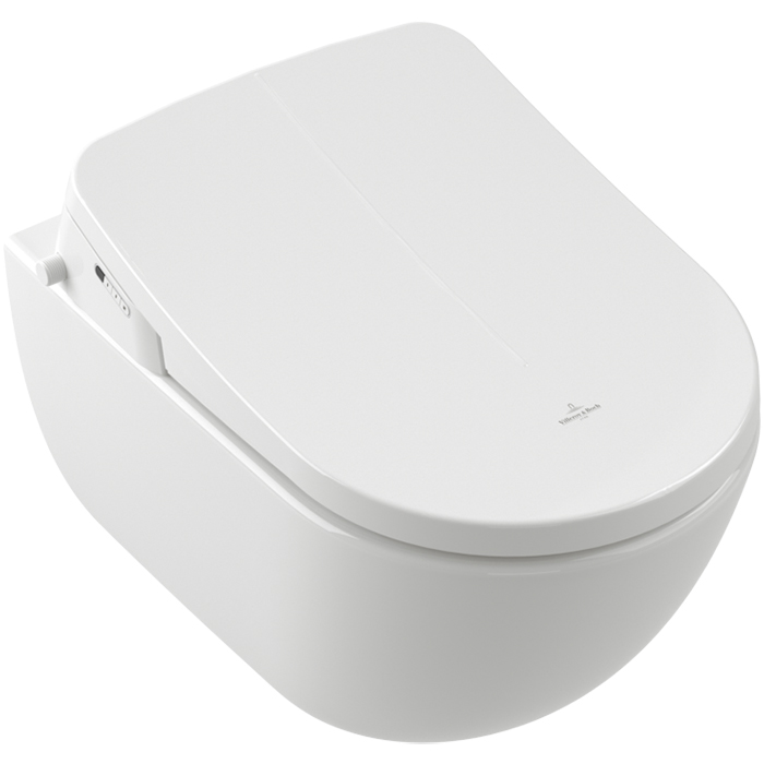 Villeroy&Boch Subway Унитаз подвесной 37x56 см, с вертикальным смывом, с антигрязевым покрытием CeramicPlus, цвет: белый