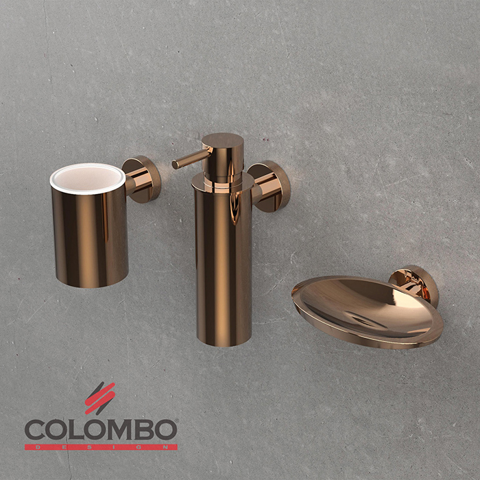 Colombo Plus Мыльница подвесная, цвет: PVD Vintage